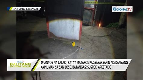Lalaki, patay matapos pagsasaksakin ng kainuman sa Solsona, .